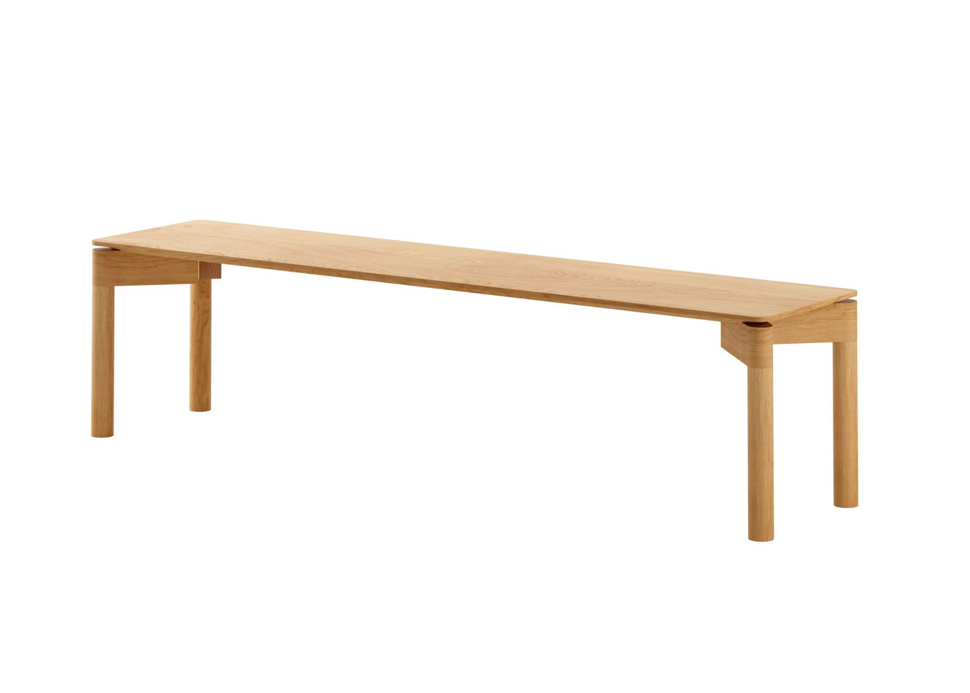 WEDEKIND Banc chêne ciré Large Out 